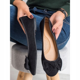 Sixth Sense Ballerine Avec Un Noeud noir 1