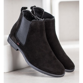 Filippo Bottines en cuir décontractées le noir 3