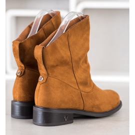 Gogo Bottes avec une tige large brun 2