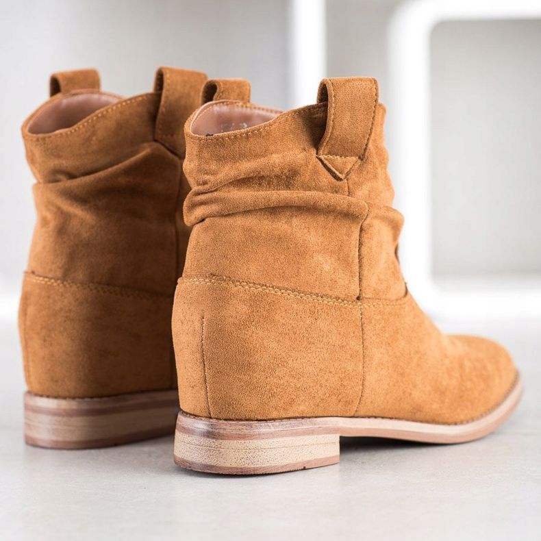 Marquiz Bottes de cowboy élégantes brun 1