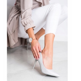 Goodin Escarpins à la mode sur une épingle beige 1