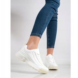 Kylie Baskets à la mode blanche 4