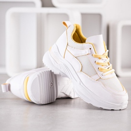 SHELOVET Baskets blanches classiques 4
