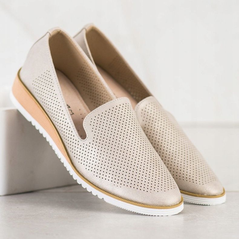 Goodin Seigneurs de cuir ajouré doré 2