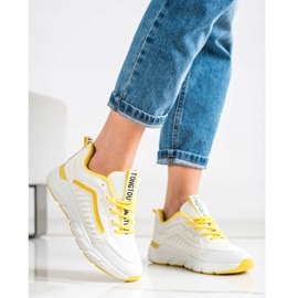 SHELOVET Baskets classiques blanc 2