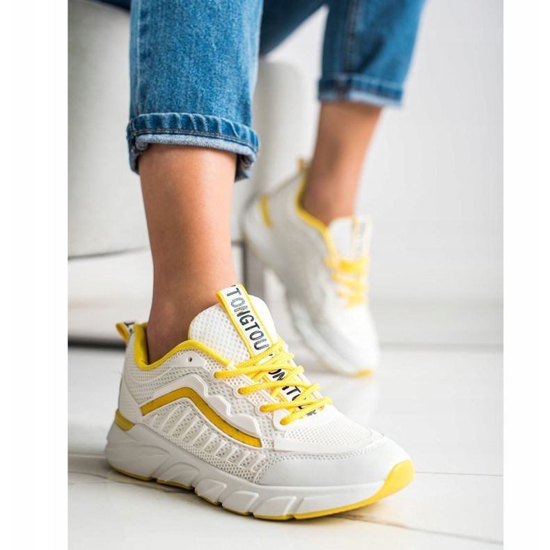 SHELOVET Baskets classiques blanche 1