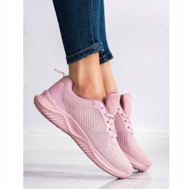 SHELOVET Chaussures de sport de printemps rose 1