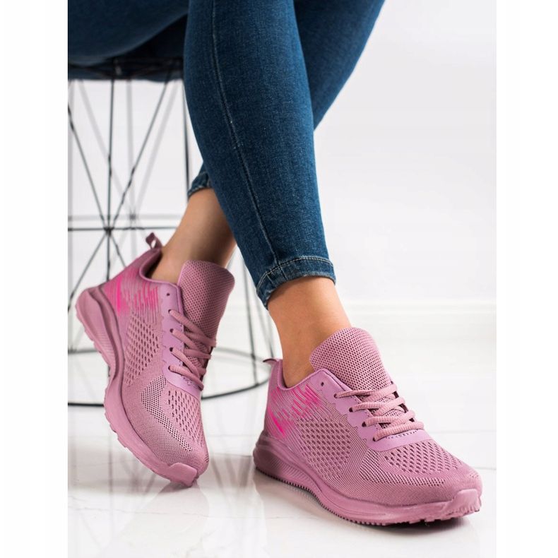 Bona Chaussures de sport légères rose 2