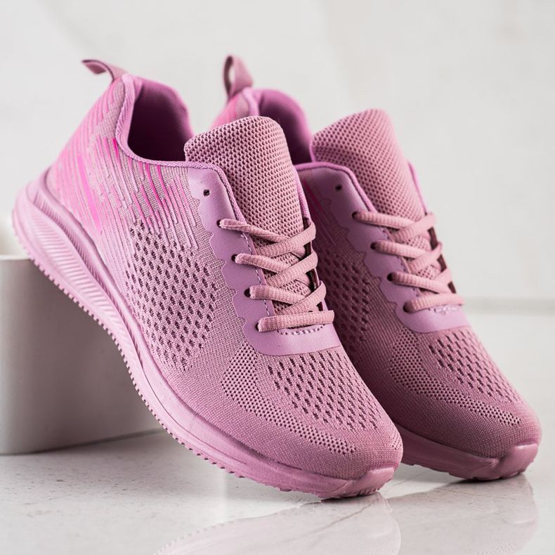 Bona Chaussures de sport légères rose 1