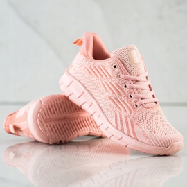 Bona Chaussures de sport ajourées orange 1