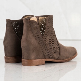 Filippo Bottes ajourées de printemps brun 2