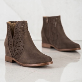 Filippo Bottes ajourées de printemps brun 3