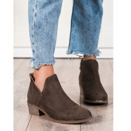 Filippo Bottines Ajourées Au Printemps brun 3