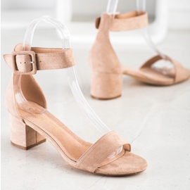 S. BARSKI Sandales sur le poste de S.BARSKI beige 1