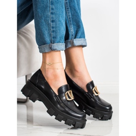 Seastar Mocassins Sur La Plateforme De La Mode noir 1