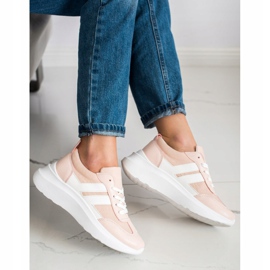 SHELOVET Chaussures de sport à plateforme rose 1 SHELOVET Chaussures de sport à plateforme rose 1