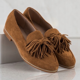 Seastar Chaussures en daim à franges brun 3