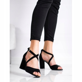 Escarpins à la mode Sergio Leone noir 2