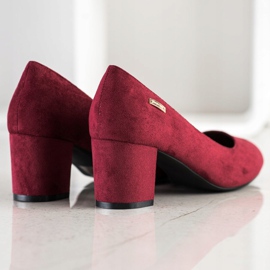 Escarpins classiques Sergio Leone rouge 1