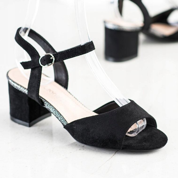 Sandales noires sur une barre Sergio Leone 1