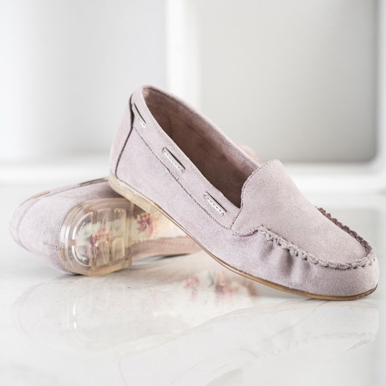 Mocassins gris par Sergio Leone beige 1 Mocassins gris par Sergio Leone beige 1