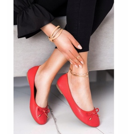 Clowse Ballerines rouges 3