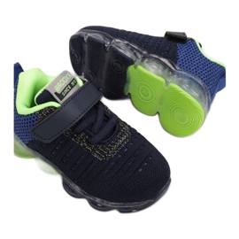 Vices Etaux 1XC8080-LED-122-marine / vert bleu marin bleu multicolore 1
