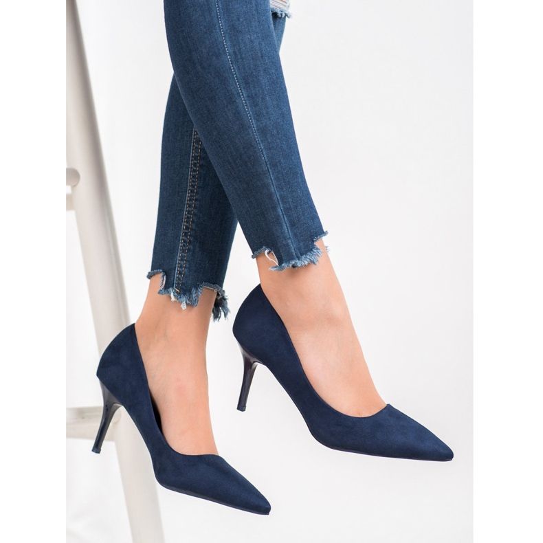 Small Swan Talons hauts décontractés bleu 1