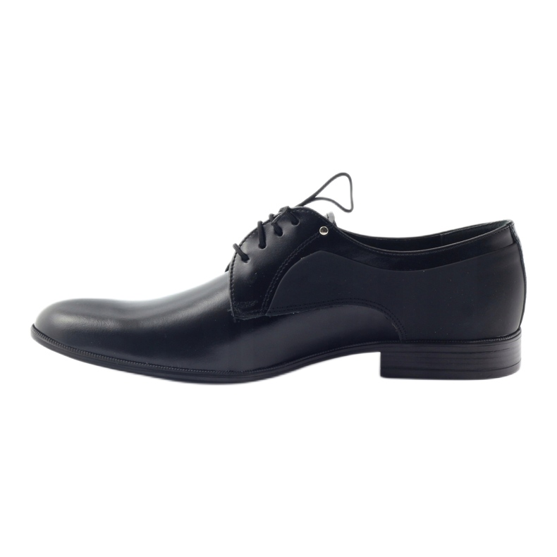 Tur Chaussures en cuir masculin classiques 296 noir 2