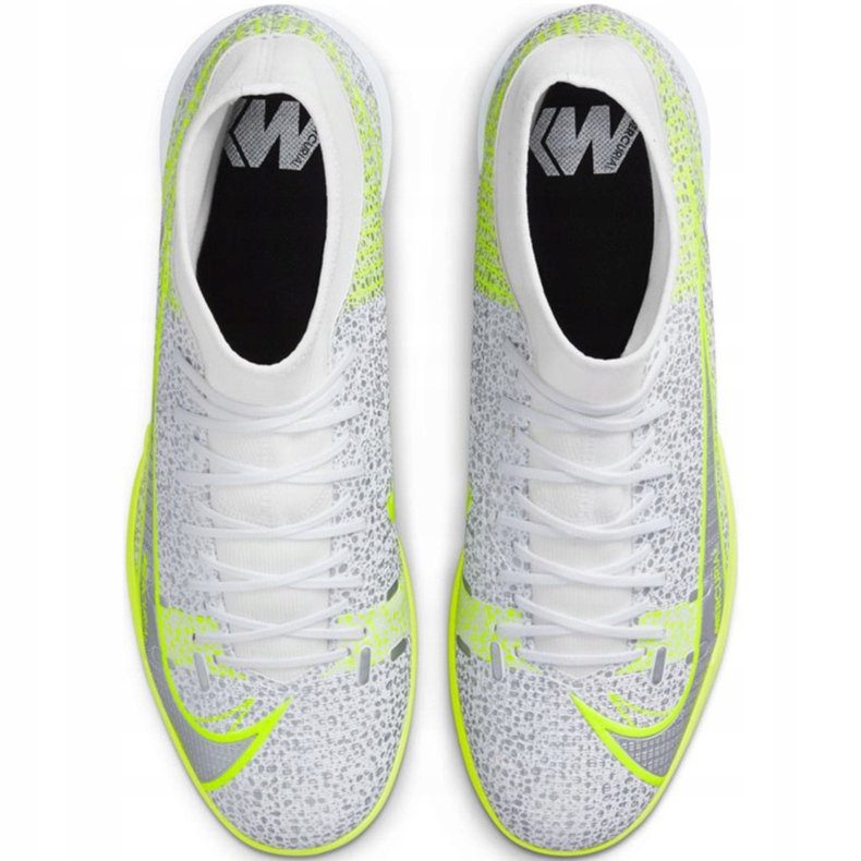 Nike Mercurial Superfly 8 Academy Ic CV0847 107 chaussures de football argent 1