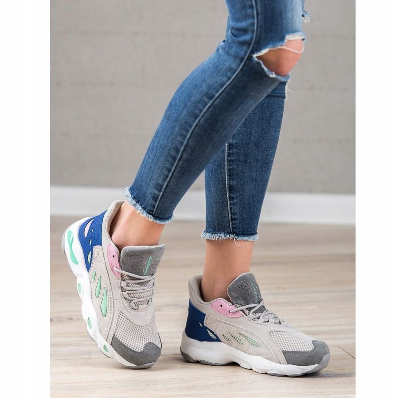 Ax Boxing Chaussures de sport confortables gris multicolore 1 Ax Boxing Chaussures de sport confortables gris multicolore 1