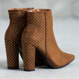 Seastar Bottines En Daim Avec Oxyde De Zirconium brun 3