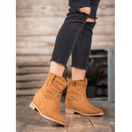 Seastar Bottes de cowboy à la mode brun 2