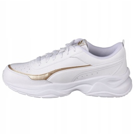 Chaussures Puma Cilia Mode Lux W 375732 02 blanche d'or 1