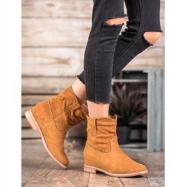 Seastar Bottes de cowboy à la mode brun 1