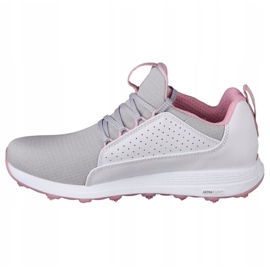 Chaussure Skechers Go Golf Max Mojo W 14887-WGPK blanc gris jaune 1