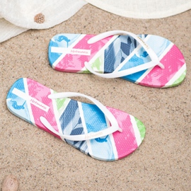 HOTMARZZ Tongs à motifs multicolore 2