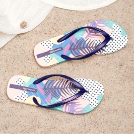 HOTMARZZ Tongs à motifs multicolore 3