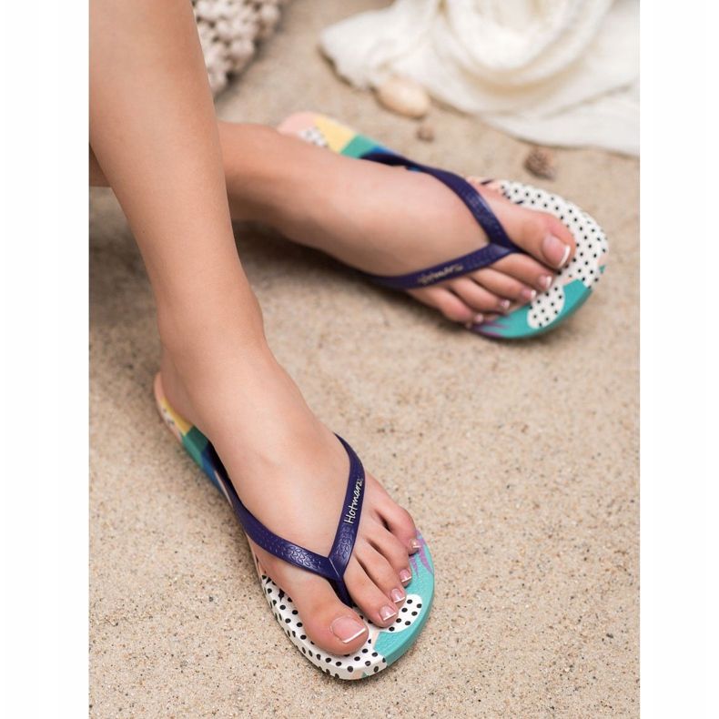 HOTMARZZ Tongs à motifs multicolore 2