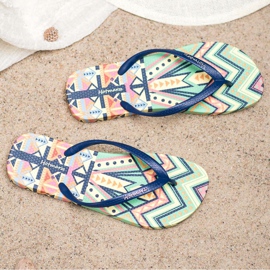 HOTMARZZ Tongs à motifs multicolore 4