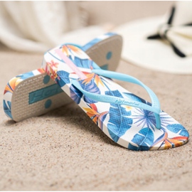 HOTMARZZ Tongs à motifs multicolore 1