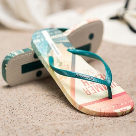 HOTMARZZ Tongs à motifs multicolore 4