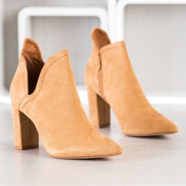Bella Paris Bottines Avec Une Coupe multicolore 4