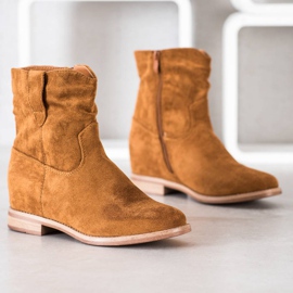 Seastar Bottes de cowboy chaudes sur le coin brun 1