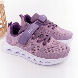 Chaussures de sport pour enfants Sneakers Big Star HH374183 Violet 1