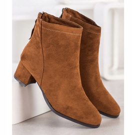 Sabatina Chaussons de chameau sur un poteau brun multicolore 2