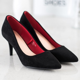 Goodin Talons hauts noirs décontractés le noir 1