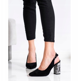 Escarpins sur un bar Sergio Leone noir 1