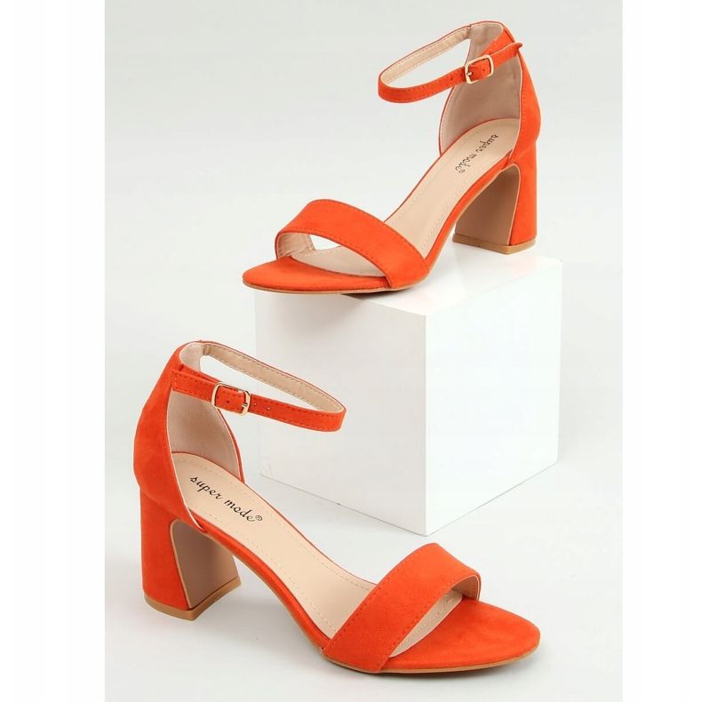 Talons hauts oranges 8741 Orange 2