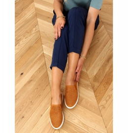 Chaussures ajourées camel 918-15 Camel brun 4